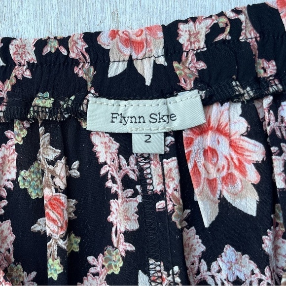 Flynn Skye Black Floral Rara Maxi Skirt M NWOT - Picture 10 of 14
